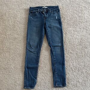 Levi's Dark Blue Skinny Jeans